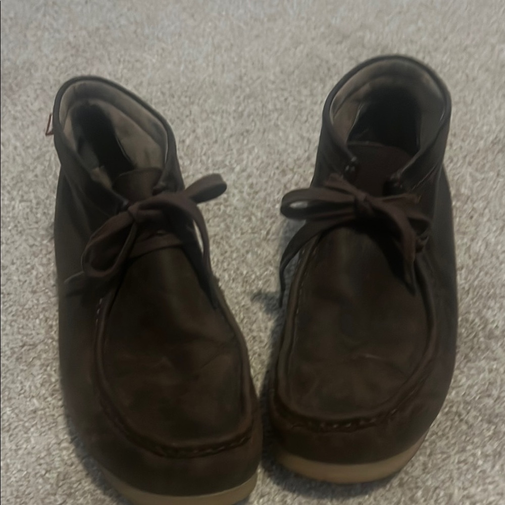 Vintage Men's Clarks Wallabee Shoes(Beeswax-Brown)